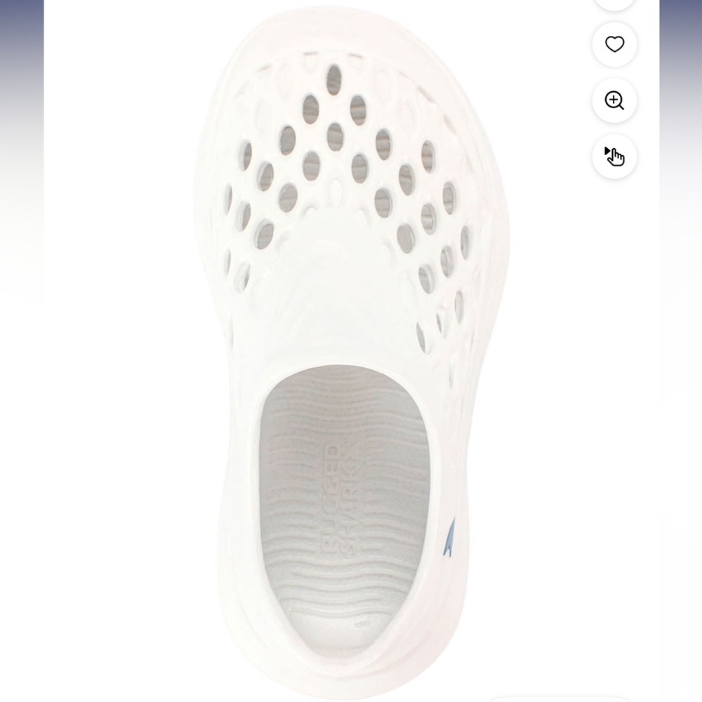 Rugged Shark Kids white Water Shoes - Picture 5 of 10